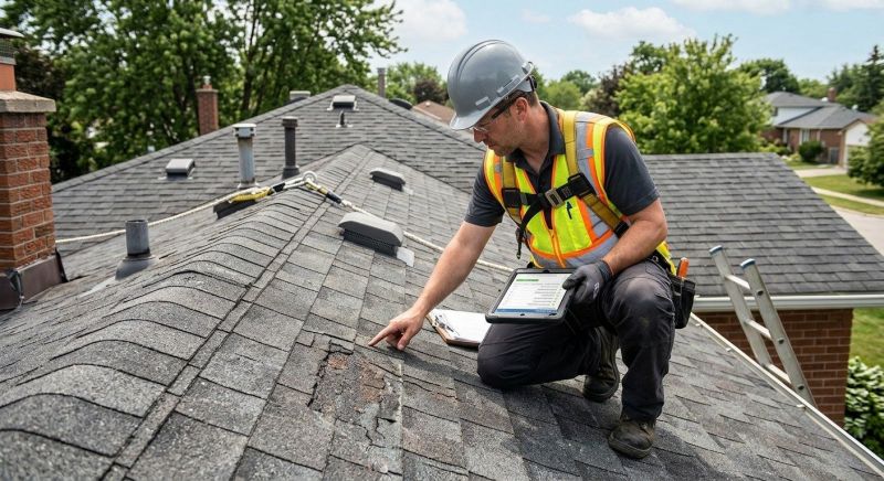 Roof Damage Inspection in Middlesex County, VA