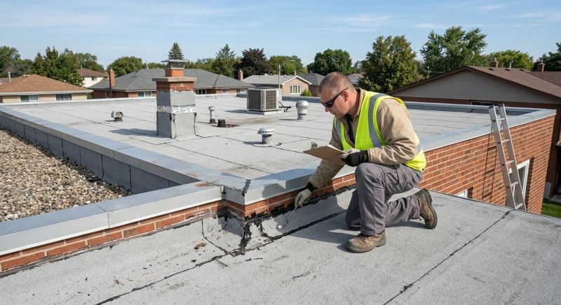 Roof Damage Inspection in Yorktown, VA