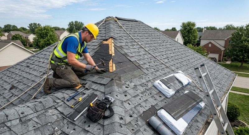 Roof Damage Repair in Locust Hill, VA