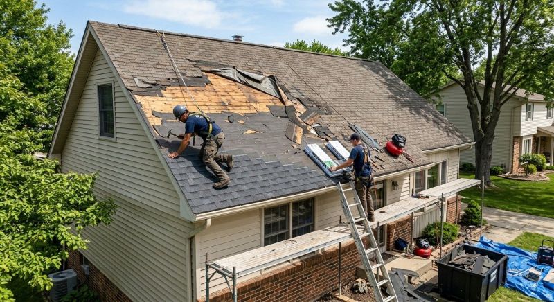 Roof Damage Repair in York County, VA
