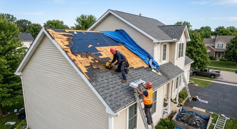 Roof Damage Restoration in Cardinal, VA