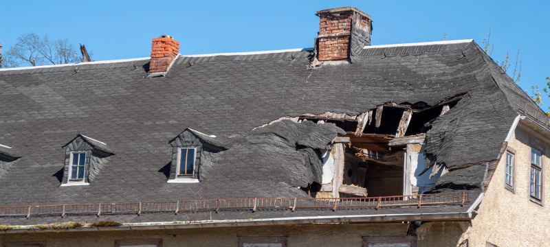 Roof Damage Restoration in Yorktown, VA