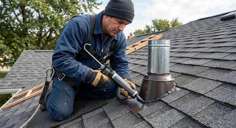Roof Vent Flashing Repair in Gloucester, VA