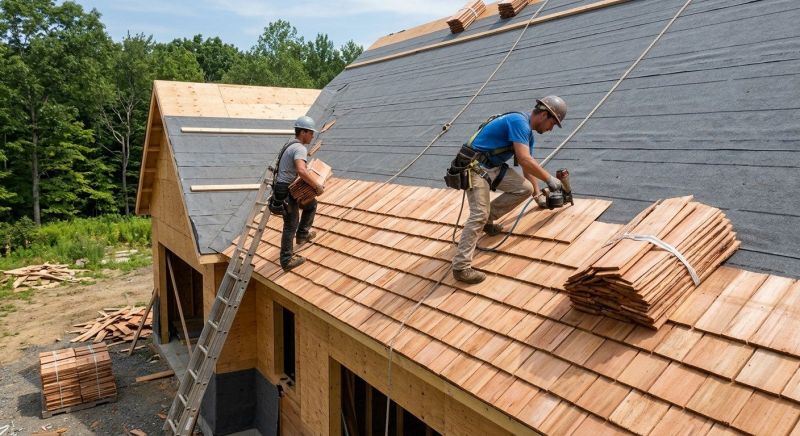 Shake Roof Replacement in Urbanna, VA