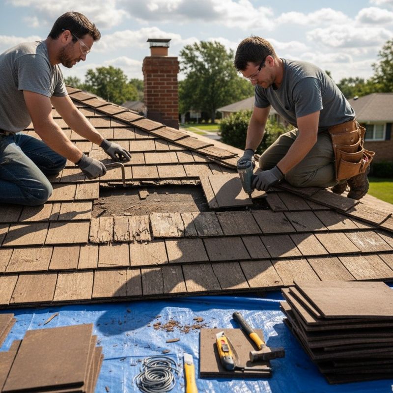 Shake Shingle Repair in Lancaster, VA