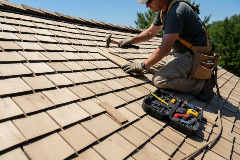 Shake Shingle Repair in Lanexa, VA