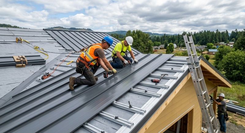Sheet Roofing Installation in Cardinal, VA