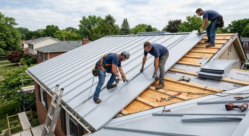 Sheet Roofing Installation in Middlesex County, VA