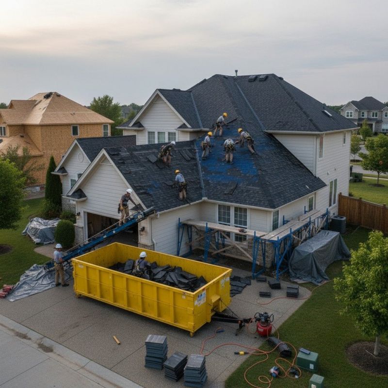 Shingle Roof Replacement in Middlesex County, VA