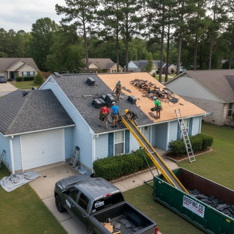 Shingle Roof Replacement in Middlesex County, VA