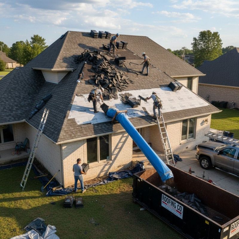 Shingle Roof Replacement in Williamsburg, VA