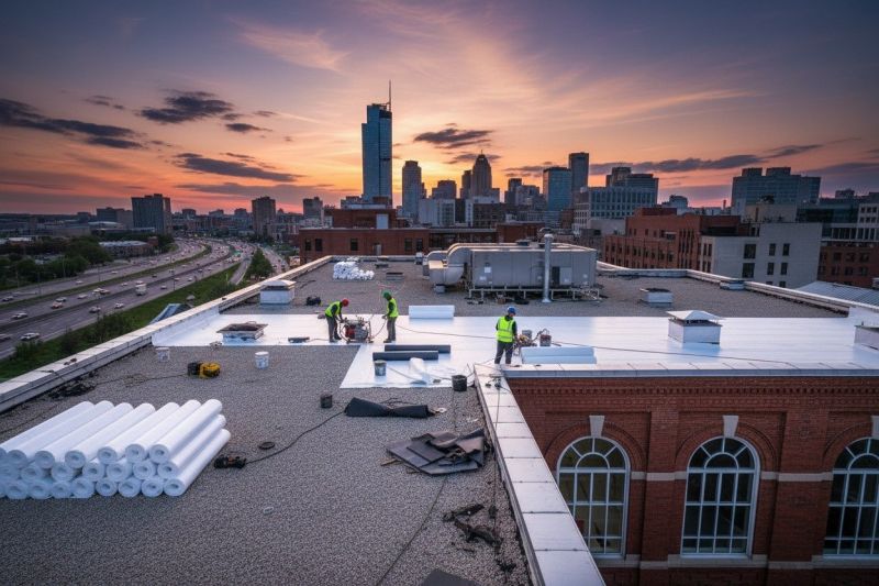 Single Ply Roof Replacement in Urbanna, VA