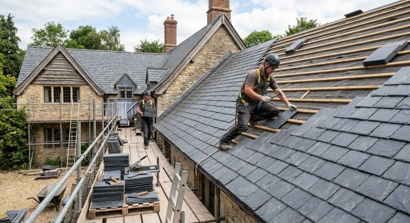 Slate Roof Installation in Gloucester, VA