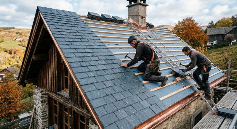 Slate Roof Installation in Urbanna, VA