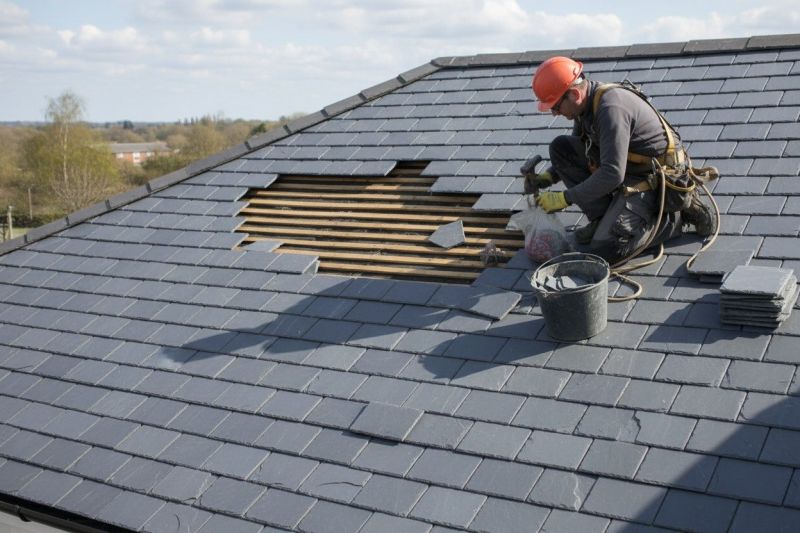 Slate Roof Repair in Cardinal, VA
