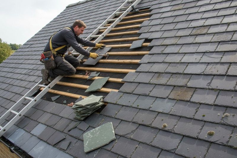 Slate Roof Repair in Cardinal, VA