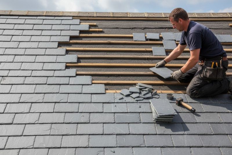 Slate Roof Repair in James City County, VA