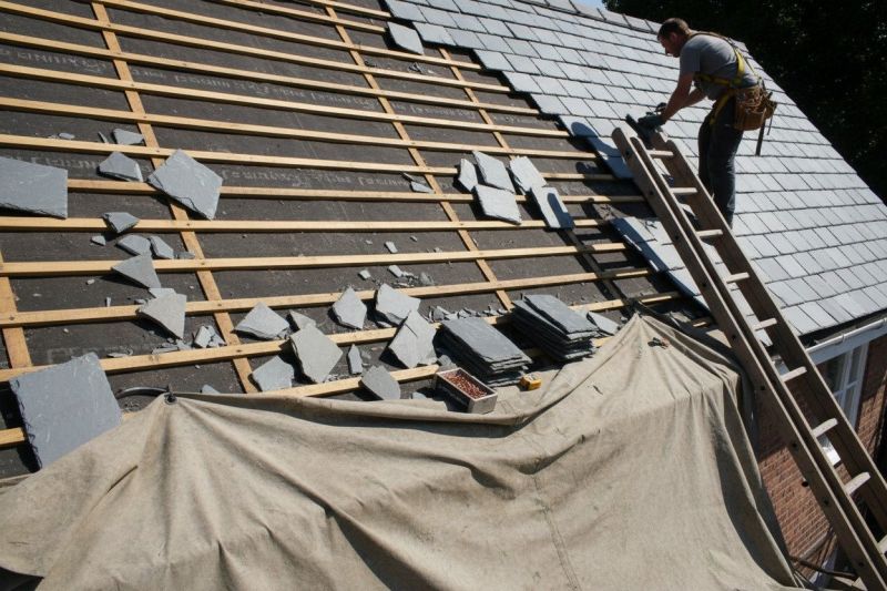 Slate Roof Replacement in Cardinal, VA