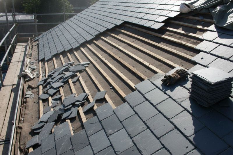 Slate Roof Replacement in Hudgins, VA
