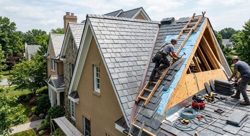 Slate Shingles Repair in Mascot, VA