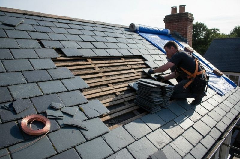 Slate Shingles Repair in Mathews, VA