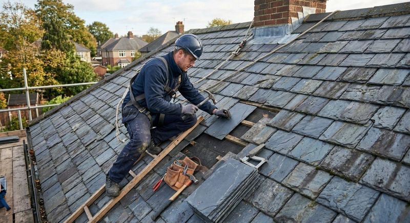 Slate Shingles Repair in Williamsburg, VA