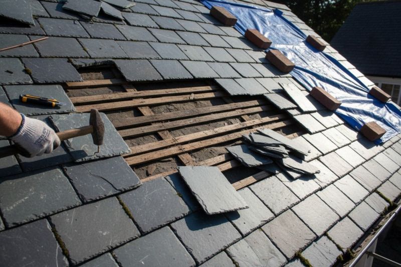 Slate Shingles Repair in Williamsburg, VA
