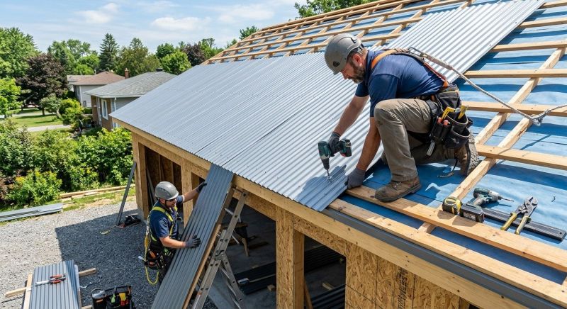 Steel Roof Installation in Gloucester, VA