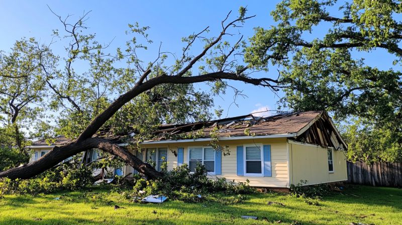 Storm Damage Roof Repair in Cardinal, VA