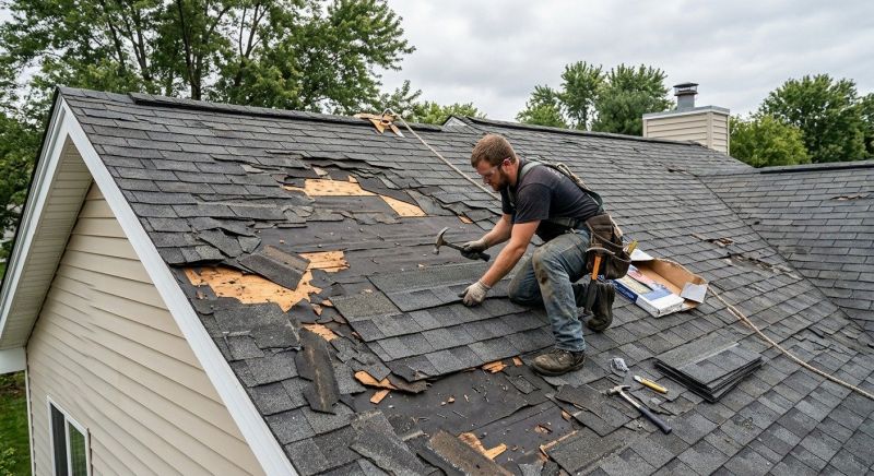 Storm Damage Roof Repair in Urbanna, VA