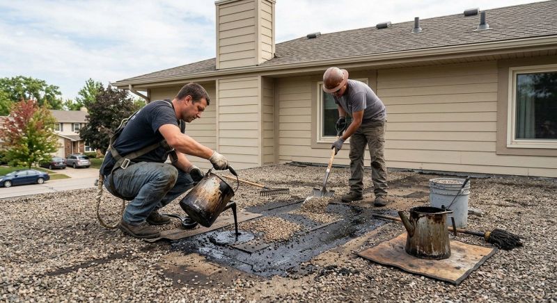 Tar And Gravel Roof Repair in Cobbs Creek, VA
