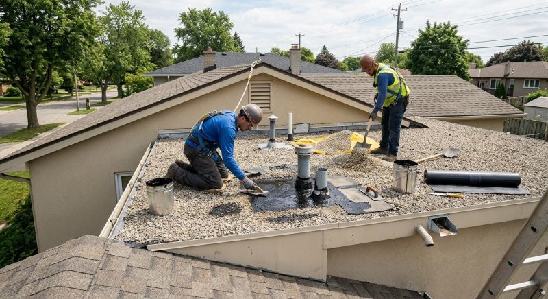 Tar And Gravel Roof Repair in Lancaster, VA