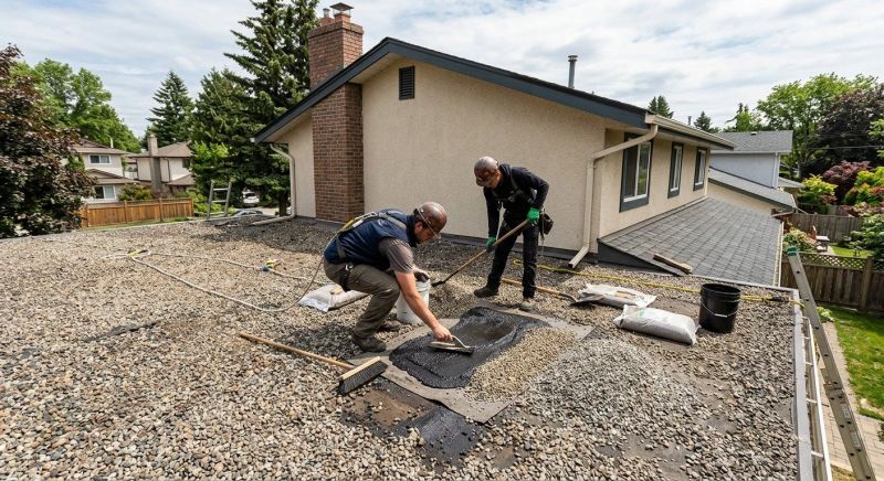 Tar And Gravel Roof Repair in Lively, VA
