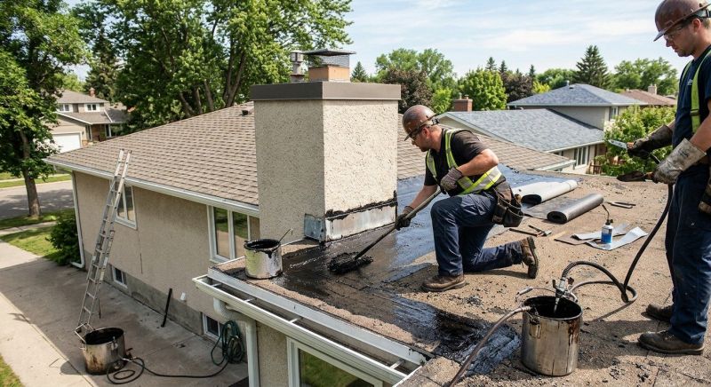 Tar And Gravel Roof Repair in Middlesex County, VA