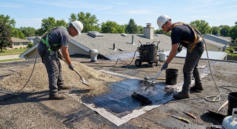 Tar And Gravel Roof Repair in Poquoson, VA