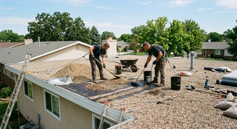 Tar And Gravel Roof Repair in Toano, VA