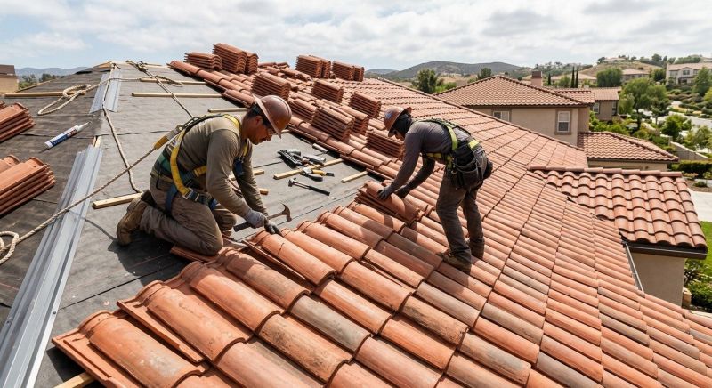 Tile Roof Installation in Lancaster, VA