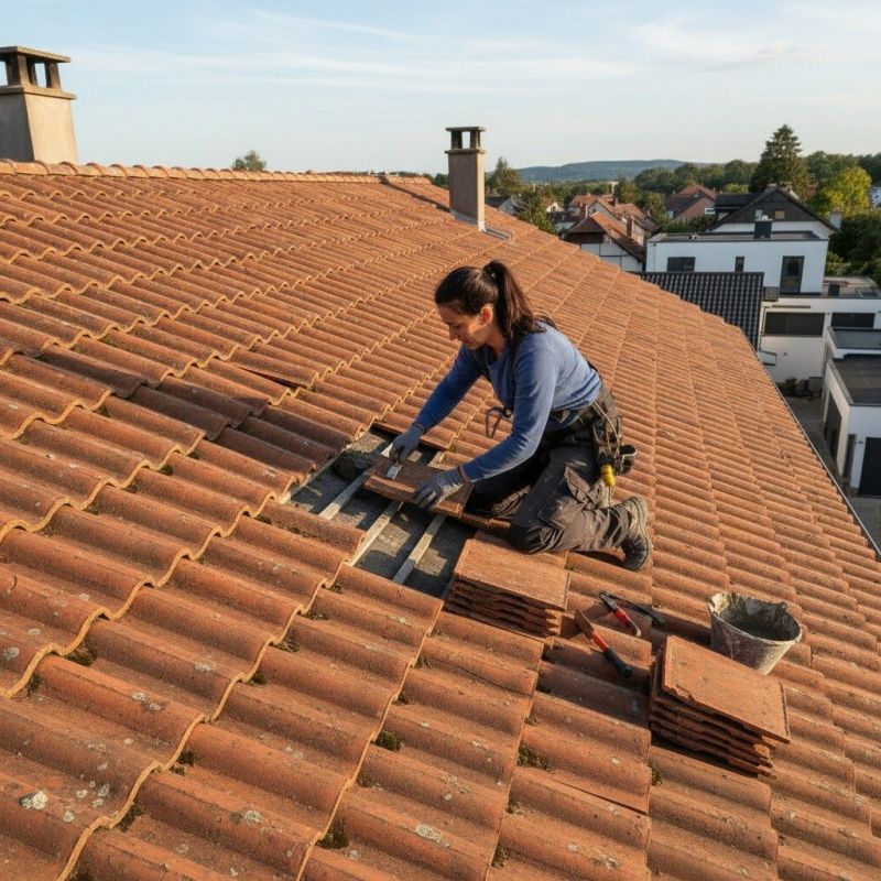 Tile Roof Repair in Lively, VA