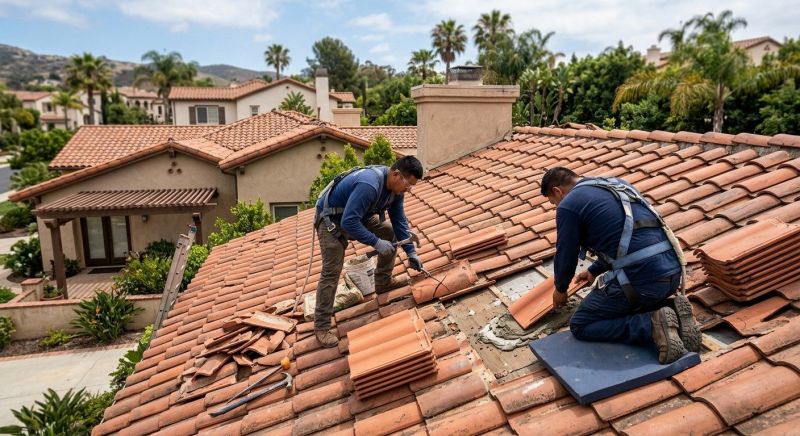 Tile Roof Repair in Middlesex County, VA