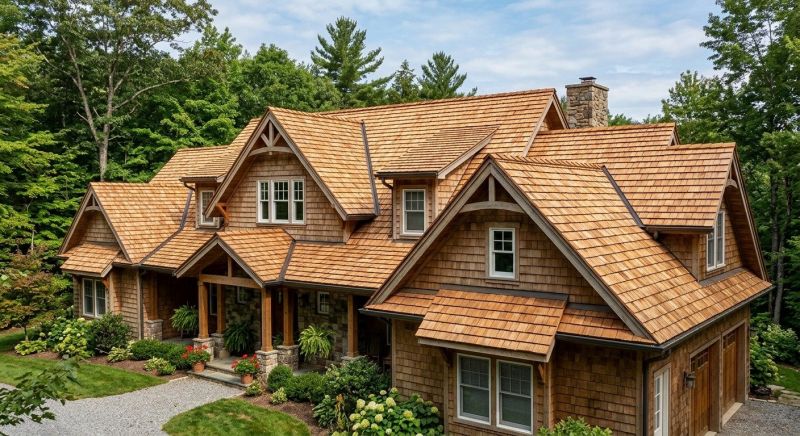 Wood Roofing Installation in Kilmarnock, VA