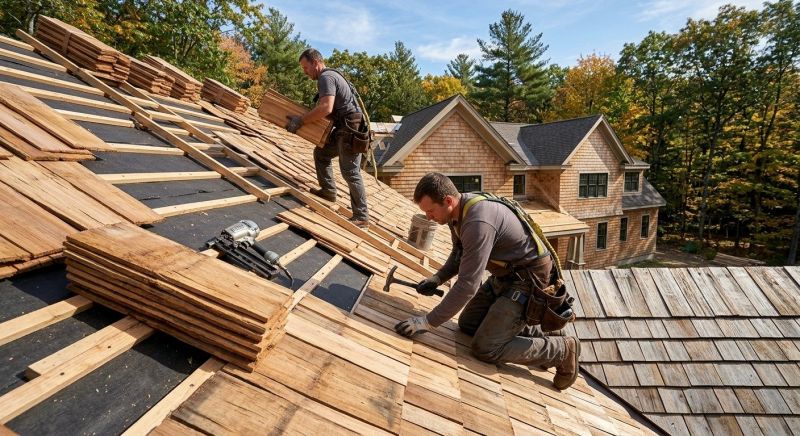 Wood Roofing Installation in Poquoson, VA