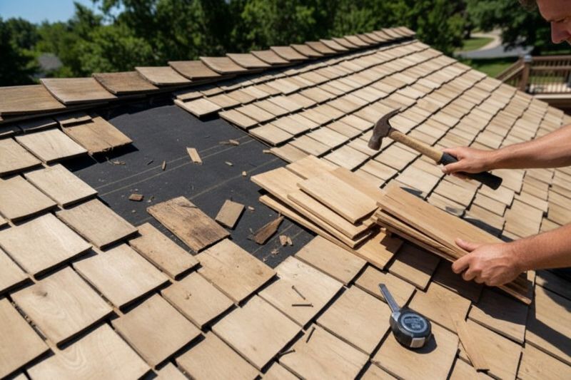 Wood Shake Roof Repair in Cobbs Creek, VA