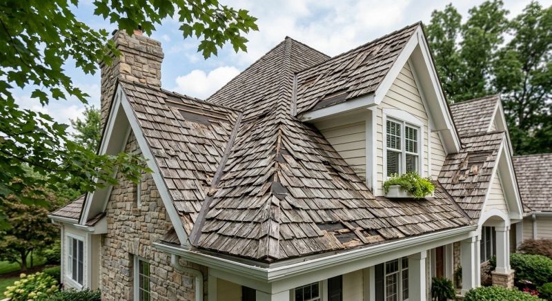 Wood Shake Roof Repair in James City County, VA