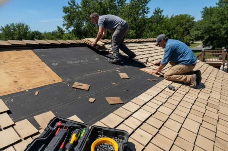 Wood Shake Roof Repair in Kilmarnock, VA
