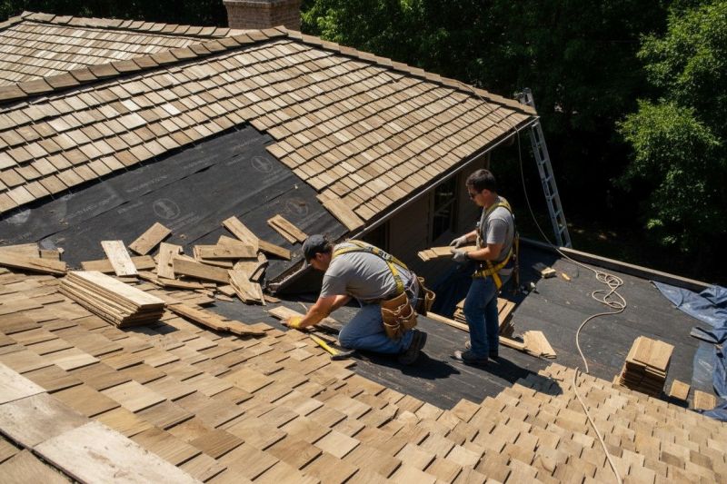 Wood Shake Roof Repair in Toano, VA