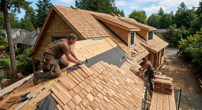 Wooden Roof Installation in Gloucester, VA